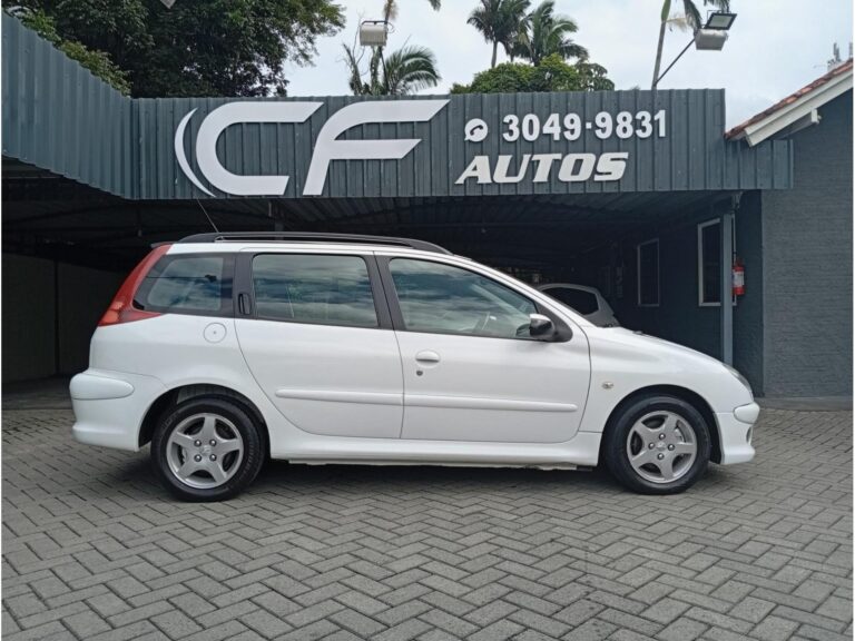 Peugeot 206 SW Feline 1.6/ 1.6 Flex 16V 5p  2008